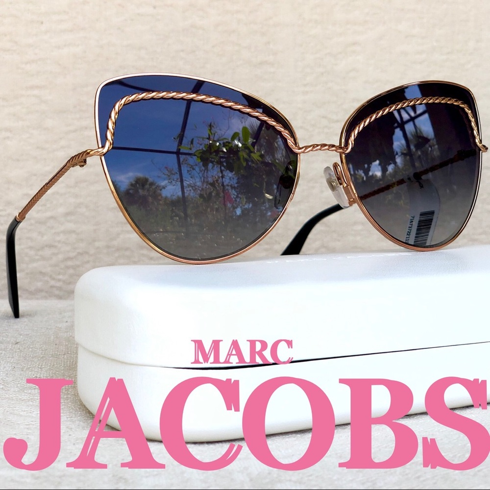 New Marc Jacobs 61mm Cat Eye Sunglasses